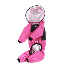 Load image into Gallery viewer, Seasons Universal Raincoat For Dogs Four-Legged Clothing Transparent PU Waterproof Clothing, S, M, L, XXXL, XXXXL