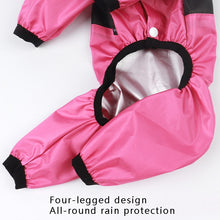 Load image into Gallery viewer, Seasons Universal Raincoat For Dogs Four-Legged Clothing Transparent PU Waterproof Clothing, S, M, L, XXXL, XXXXL