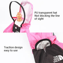 Load image into Gallery viewer, Seasons Universal Raincoat For Dogs Four-Legged Clothing Transparent PU Waterproof Clothing, S, M, L, XXXL, XXXXL