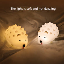 Load image into Gallery viewer, ZD-27 Cute Hedgehog Night Light Timer Dimming USB Bedside Lamp, Style:, ZD-27 Hedgehog Button Control, ZD-27 Hedgehog Remote Control