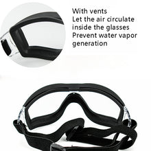 Load image into Gallery viewer, Pet Goggles Dog Transparent Glasses Waterproof Windproof Snowproof Dog Glasses, Transparent Glasses