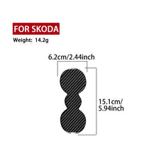 Load image into Gallery viewer, For 2017-2021 Skoda Octavia Left And Right Hand Drive Cup Holder Mat Sticker