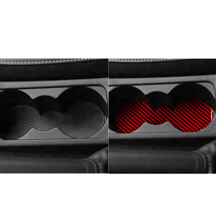 For 2017-2021 Skoda Octavia Left And Right Hand Drive Cup Holder Mat Sticker