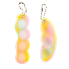 Load image into Gallery viewer, Decompression Finger Bubble Fan Keychain Pressed Venting Finger Squeezed Toys
