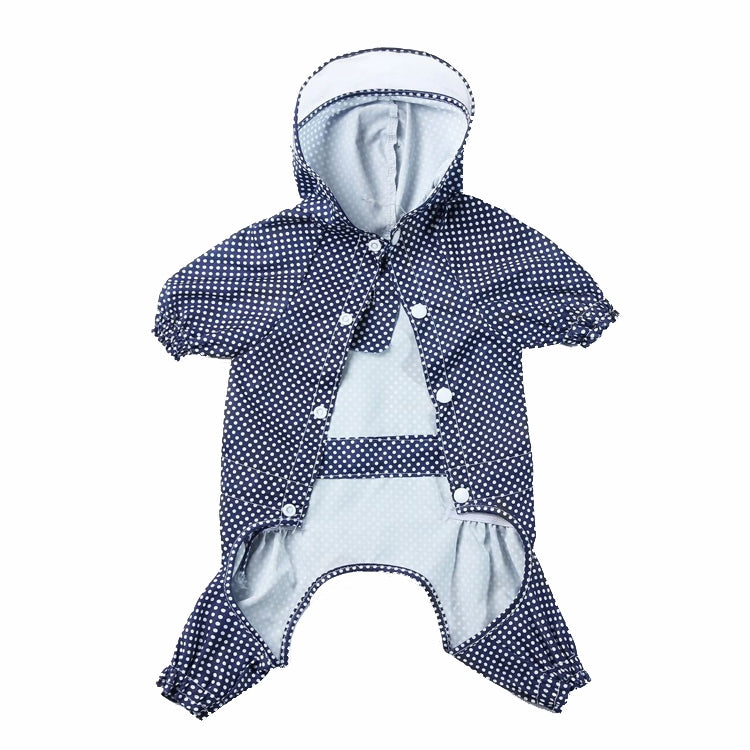 Dog Raincoat Out Four Foot Waterproof Dust Clothes Pet Raincoat, S, M, L, XL, XXL, XXXL