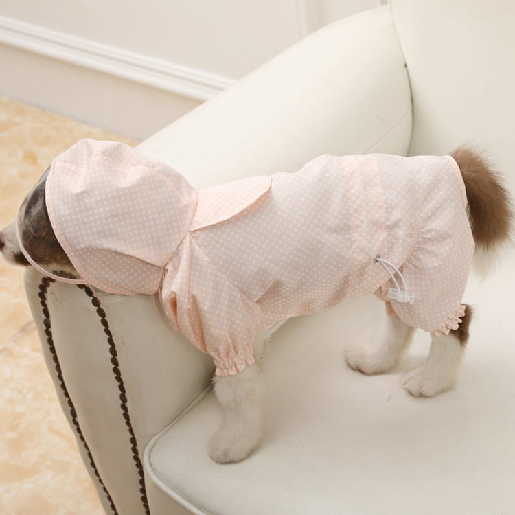 Dog Raincoat Out Four Foot Waterproof Dust Clothes Pet Raincoat, S, M, L, XL, XXL, XXXL