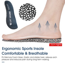Load image into Gallery viewer, WEST BIKING Bicycle Riding Insole Sports Slow Shock PU Comfortable Insole, 37-38, 39-40, 41-42, 43-44