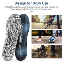Load image into Gallery viewer, WEST BIKING Bicycle Riding Insole Sports Slow Shock PU Comfortable Insole, 37-38, 39-40, 41-42, 43-44