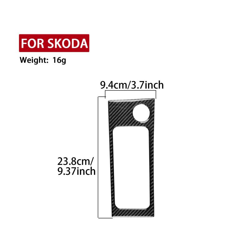 For 2017-2021 Skoda Octavia Left And Right Hand Drive Cup Holder Trim Sticker