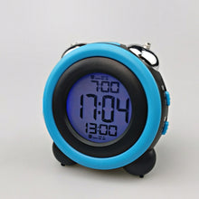 Load image into Gallery viewer, 0705 Big Volume Simple Three-Dimensional LED Alarm Clock Mute Luminous Electronic Clock, Red, Light Blue, Light Green, Orange, Black Shell Green, Black Shell Pink, Black Shell Blue, Black Shell Orange