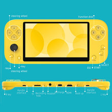 Load image into Gallery viewer, X20 LIFE Classic Games Handheld Game Console with 5.1 inch Screen &amp; 8GB Memory, Support HDMI Output, X20 LIFE / Yellow, X20 LIFE / Blue, X20 LIFE / Gray