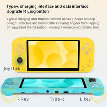Load image into Gallery viewer, X20 LIFE Classic Games Handheld Game Console with 5.1 inch Screen &amp; 8GB Memory, Support HDMI Output, X20 LIFE / Yellow, X20 LIFE / Blue, X20 LIFE / Gray