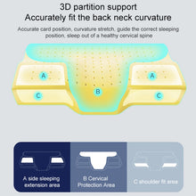 Load image into Gallery viewer, Butterfly Shape Memory Foam Snorked Pillow Slow Rebound Health Care Cervical Pillow, 50x30x10x6cm, 62x34x12x6cm