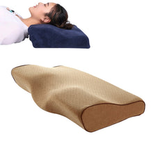 Load image into Gallery viewer, Butterfly Shape Memory Foam Snorked Pillow Slow Rebound Health Care Cervical Pillow, 50x30x10x6cm, 62x34x12x6cm