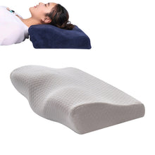 Load image into Gallery viewer, Butterfly Shape Memory Foam Snorked Pillow Slow Rebound Health Care Cervical Pillow, 50x30x10x6cm, 62x34x12x6cm
