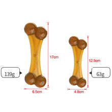 Load image into Gallery viewer, Nylon PU Dog Molar Stick Cleaning Dog Bite Toy, Large Double Head Arched Bone, Small Double Bone, Large Double Bone, Small Arched Bone, Large Arched Bone