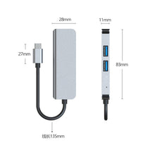 Load image into Gallery viewer, 3 In 1 USB-C / Type-C To 4K HDMI + 2 USB 3.0 Ports Multifunctional HUB Docking Station, 3 In 1