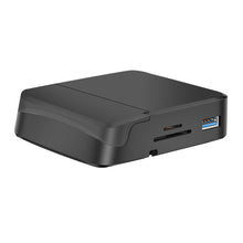 Load image into Gallery viewer, 7 In 1 USB-C / Type-C To 2 USB 2.0 + USB 3.0 + 4K HDMI + SD / TF Card Slot + PD USB-C / Type-C Charging Ports Multifunctional HUB Docking Station With Holder, 7 In 1