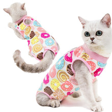 Load image into Gallery viewer, Female Cat Breathable And Anti-Licking Sterilization Clothing, S, M, L, XL
