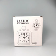 Load image into Gallery viewer, OS005 Students Mute Alarm Clock Children Bedroom Bed Night Light Alarm Clock, Red, Green, Blue, Black, Pink, Gray