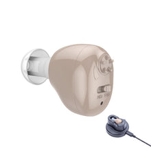 Load image into Gallery viewer, Z-12 Rechargeable In-Ear Sound Amplifier Hearing Aid with USB Cradle Charger, Z-12