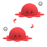 Double Expression Flip Dolls Octopus Silicone Unzip Toys