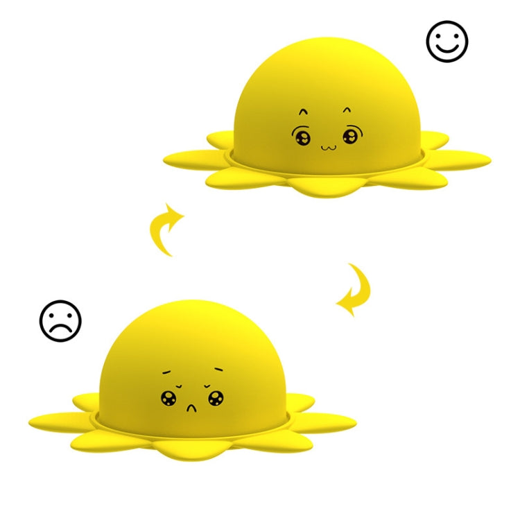 Double Expression Flip Dolls Octopus Silicone Unzip Toys