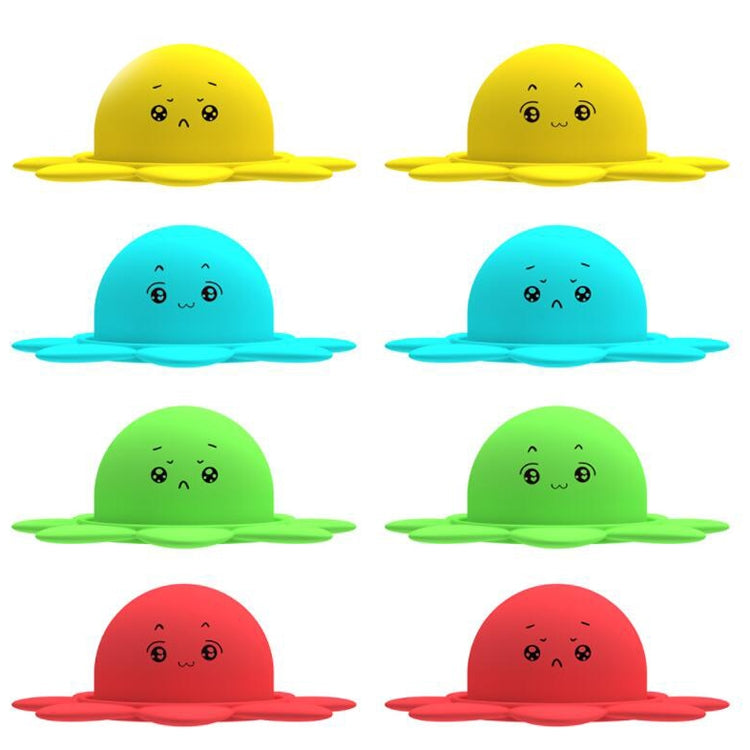 Double Expression Flip Dolls Octopus Silicone Unzip Toys