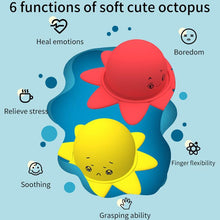 Load image into Gallery viewer, Double Expression Flip Dolls Octopus Silicone Unzip Toys