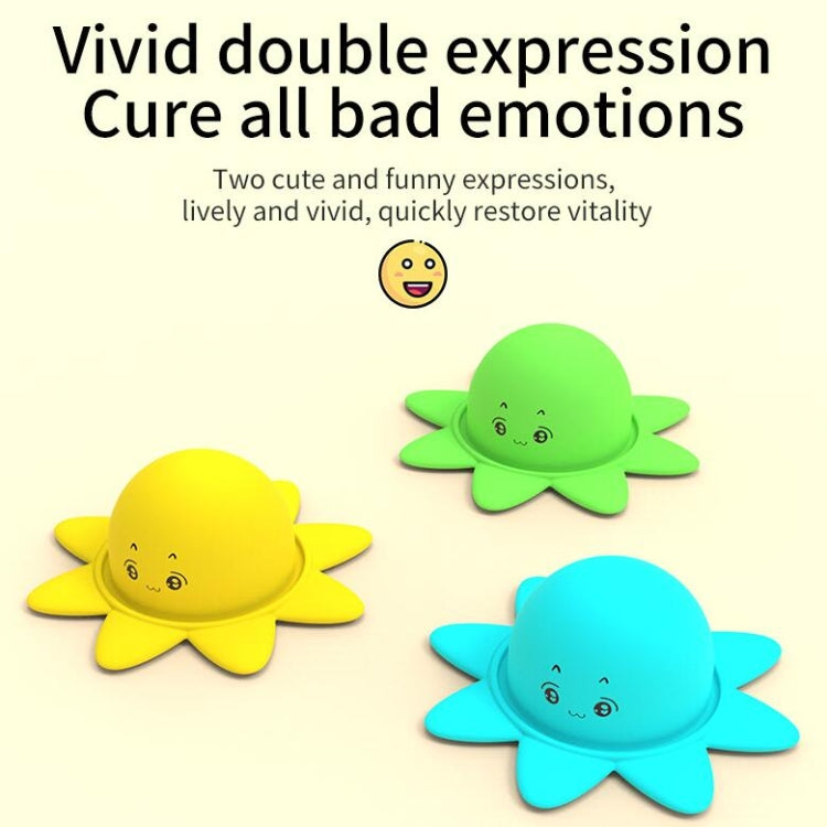 Double Expression Flip Dolls Octopus Silicone Unzip Toys
