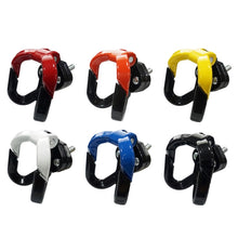 Load image into Gallery viewer, 2 PCS Pedal Electric Car Motorcycle Modified Helmet Universal Double Hook, Yellow, Red, Orange, Blue, Black, Black+White