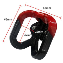 Load image into Gallery viewer, 2 PCS Pedal Electric Car Motorcycle Modified Helmet Universal Double Hook, Yellow, Red, Orange, Blue, Black, Black+White
