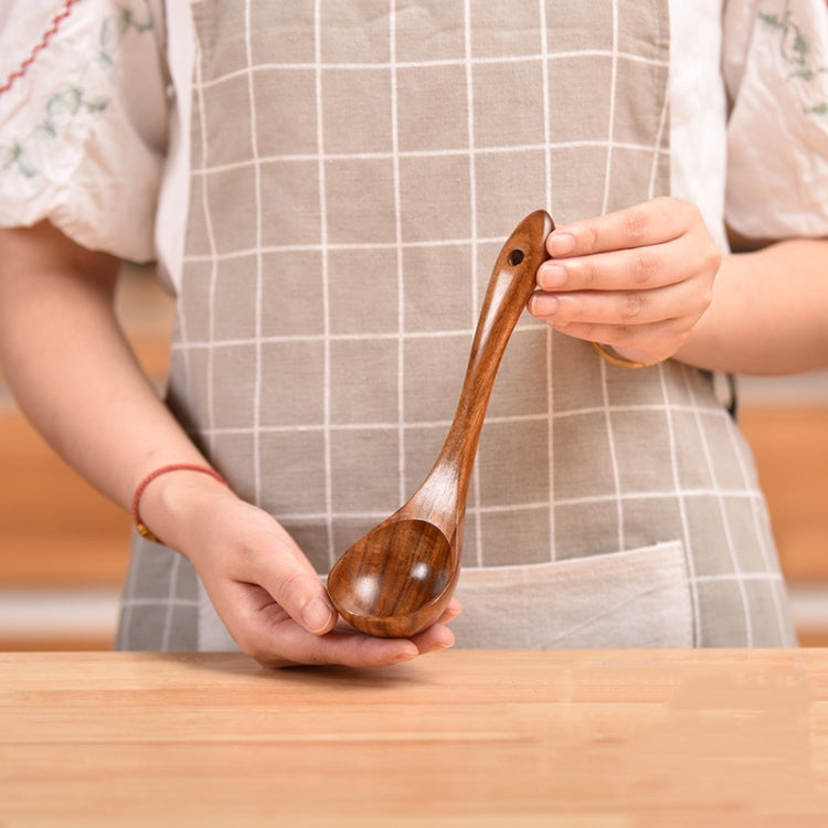 Non-Stick Pot Wood Shovel Teak Cooking Pot Shovel Tableware, Sweet Spoon, Saving Spoon, Bent Spoon, Mixing Spoon, Filter Spoon, Curved Shovel, Thickened Oblique Shovel, Curved Spatula, Small Spoon, Medium Spoon, Long Handle Spoon, Long Handle Filter Spoon