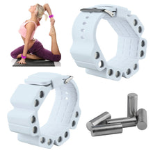 Load image into Gallery viewer, A Pair Outdoor Sports Running Fitness Yoga Load Bracelet Training Plus Heavy Silicone Wristband