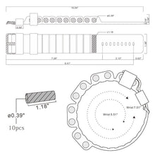 Load image into Gallery viewer, A Pair Outdoor Sports Running Fitness Yoga Load Bracelet Training Plus Heavy Silicone Wristband