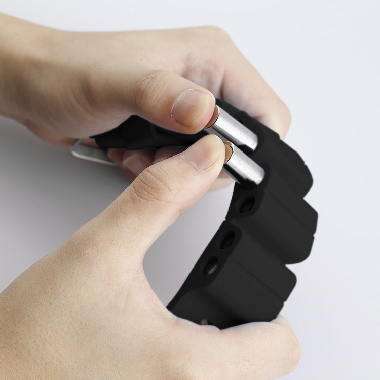 A Pair Outdoor Sports Running Fitness Yoga Load Bracelet Training Plus Heavy Silicone Wristband