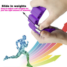 Load image into Gallery viewer, A Pair Outdoor Sports Running Fitness Yoga Load Bracelet Training Plus Heavy Silicone Wristband