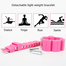 Load image into Gallery viewer, A Pair Outdoor Sports Running Fitness Yoga Load Bracelet Training Plus Heavy Silicone Wristband