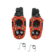 Load image into Gallery viewer, Motorcycle Modified Aluminum Alloy Foot Pedal Accessories, Red, Black, Silver, Blue, Yellow, Orange, Purple