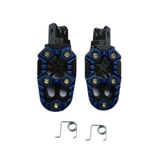 Load image into Gallery viewer, Motorcycle Modified Aluminum Alloy Foot Pedal Accessories, Red, Black, Silver, Blue, Yellow, Orange, Purple