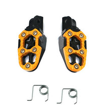 Load image into Gallery viewer, Motorcycle Modified Aluminum Alloy Foot Pedal Accessories, Red, Black, Silver, Blue, Yellow, Orange, Purple