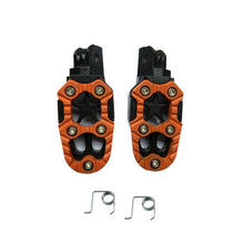 Load image into Gallery viewer, Motorcycle Modified Aluminum Alloy Foot Pedal Accessories, Red, Black, Silver, Blue, Yellow, Orange, Purple