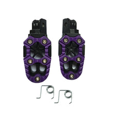 Load image into Gallery viewer, Motorcycle Modified Aluminum Alloy Foot Pedal Accessories, Red, Black, Silver, Blue, Yellow, Orange, Purple