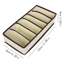 Load image into Gallery viewer, Organizer Storage Box Drawer for Underwear Bra Scarf Socks