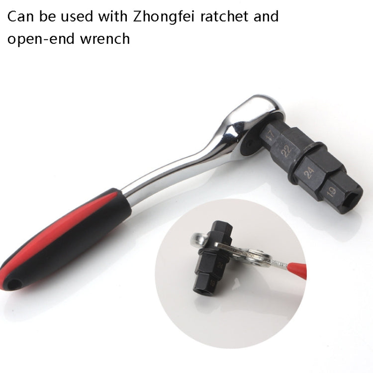 Motorcycle Wheel Axle Disassembly Tool Front Wheel Spindle Removal Wrench Disassembly Sleeve Hex Socket, Hex Socket Black, Hex Socket White