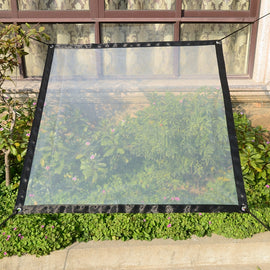 Balcony Windows Transparent Rainproof Cloth Plants Insulation Anti-Bird Thick Windshield, 1x1m Film Shed, 2x1m Film Shed, 2x2m Film Shed, 2x3m Film Shed, 2x4m Film Shed, 2x5m Film Shed, 0.9x1m Soft Glass, 1x1.8m Soft Glass, 2x1.8m Soft Glass           ...