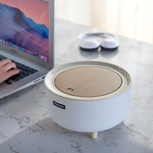 Load image into Gallery viewer, Mini Desktop Trash Can Simple Press Grunge Storage Bucket Student Dormitory Bedside Cabinet Round Trash Cartridge, Round Trash Cartridge