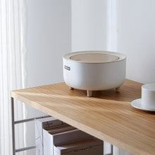 Load image into Gallery viewer, Mini Desktop Trash Can Simple Press Grunge Storage Bucket Student Dormitory Bedside Cabinet Round Trash Cartridge, Round Trash Cartridge