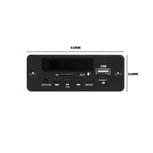 Load image into Gallery viewer, 12V Folder Play With Power Amplifier MP3 Decoding Board With Recording Call Loss Motherboard With Bluetooth, MP3 Decoding Board