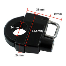Load image into Gallery viewer, Motorcycle Helmet Lock Electric Door Oil Cover Head Lock, BS-ZH